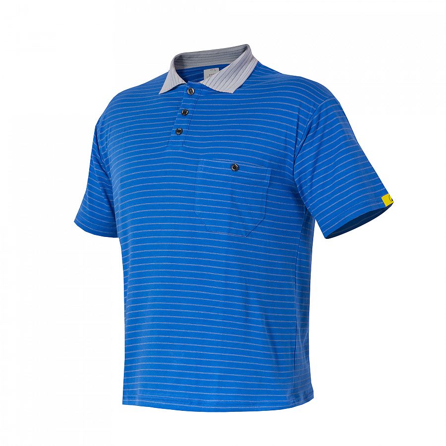 Polokošile PXT Antistatic wear stř.modrá kr.rukáv 160 g/m2, vel. XS - Obrázek Polokošile PXT Antistatic wear stř.modrá kr.rukáv 160 g/m2, vel. XS - Obrázek